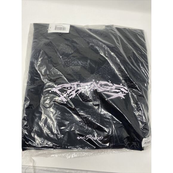 Pushead Metallica Peace Brutha Black S/S T Shirt w/ Tote Bag NEW RARE Skull Art - Picture 4 of 4